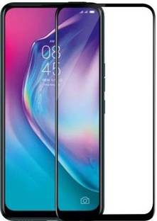 DMJHP Edge To Edge Tempered Glass for Tecno Camon 15 Pro