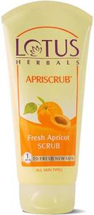 LOTUS HERBALS APRISCRUB Fresh Apricot  Scrub