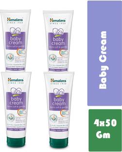 HIMALAYA Baby Cream Extra Soft And Gentle, 50ml [Pack of 4]