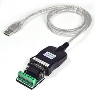 TECHGEAR Power Sharing Cable 1.2 m USB to RS485 Converter Cable Compatible with RS232 RS485 RS422 Standards