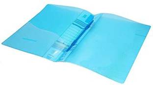 Spherix plastic A4 Folder Case Presentation Line Transparent BLUE Report File