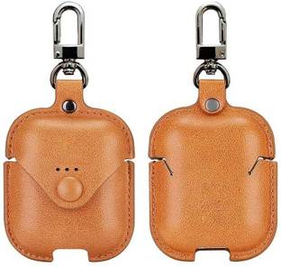 KHR Leather Press and Release Headphone Case For Boat Airdopes 131, Boat Airdopes 138