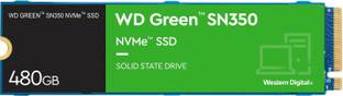 WESTERN DIGITAL WD Green Nvme SN350 480 GB Desktop, Laptop Green, Black PCIe NVMe Internal Solid State Drive (SSD) (WDS480G2G0C)