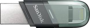 SanDisk iXpand Flash Drive Flip 64 GB OTG Drive Compatible with Desktop Computer, Laptop, Mobile, Television Lightning, USB 3.1 Metal Case