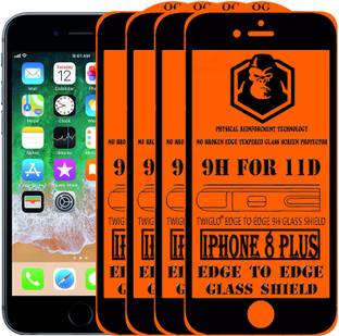 TWIGLO Edge To Edge Tempered Glass for Apple iPhone 8 Plus