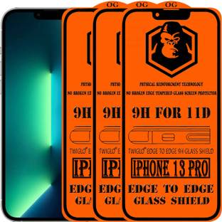 TWIGLO Edge To Edge Tempered Glass for apple IPHONE 13 PRO