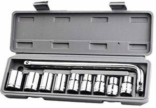 KINDRED 10 pcs tool kit Wrench socket Spanner Set car-bike Repair Tool Box. Socket Set