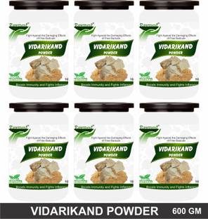 Rawmest Organic Vidarikand Powder ,Promotes Muscle Mass, Strength & Weight Gain (600 gm)