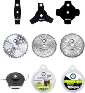 DVI MEGA COMBO BLADE SET FOR ANY BRUSH CUTTER USED FOR CUTTING BUSHES,GRASS AND WEED DVI-BRUSH-CUTTER-BLADE-MEGA-COMBO Metal Cutter