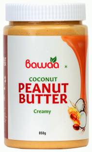 Bawaa Coconut Peanut Butter (Creamy) 850 G | High Protein Peanut Butter