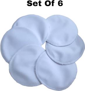 kistapo Reusable Washable Nursing Maternity Breast Pads | Absorbent Comfort Fit - 6 Pcs Nursing Breast Pad