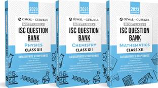 Oswal-Gurukul Most Likely ISC Question Bank Class 12 Bundles (Set Of 3) : Physics, Chemistry & Maths For Exam 2023