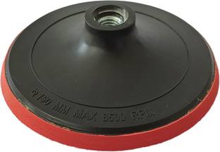 DUMDAAR Heavy duty 6inch Backing Pad Nut size 14M (Pack of 1) Emery Sandpaper