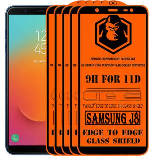 TWIGLO Edge To Edge Tempered Glass for Samsung Galaxy J8