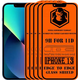 TWIGLO Edge To Edge Tempered Glass for IPHONE 13