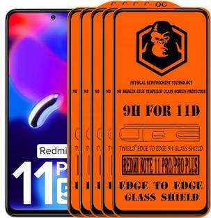 TWIGLO Edge To Edge Tempered Glass for REDMI NOTE 11 PRO PLUS