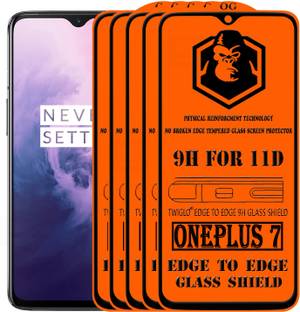 TWIGLO Edge To Edge Tempered Glass for ONEPLUS 7
