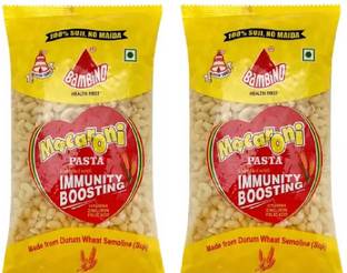 Bambino Pep Elbow Macaroni Pasta (400 g X 2) Vermicelli 800 g