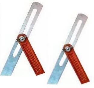 Exotic Arcade Sliding T Bevel Square(8 InchBlade and Iron handle)wooden works, with SteelBlade Tri-Square