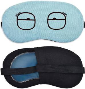 Veeva Beauty & Fashion Ice Gel Sleeping Eye Mask for Resting Insomnia Meditation (Blue)