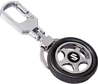 FOXR Rotary Wheel SUZUKI Logo Locking Key Chain Key Chain