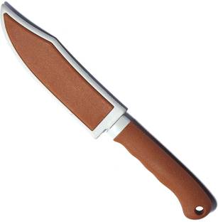 TRENDZINGZ 1 Pc Stainless Steel Knife Skin Color Knife with Cover|Non-Slip Handle with Blade Cover