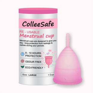 ColleeSafe Large Reusable Menstrual Cup