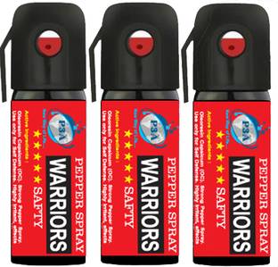 P3A P3A Warrior Women Self Defence Pepper Spray for Safety/Protection Pepper Stream Spray