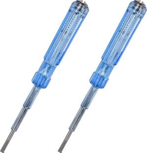 Exotic Arcade Line Tester with ScrewSpring Steel Rod ScrewDriver with Bulb Tester| Pack of 2 | Standard Screwdriver