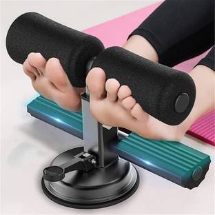 Deoxys Portable Double Stand Sit-up Bar Workout Assistant Leg Support Abdominal Core Ab Exerciser