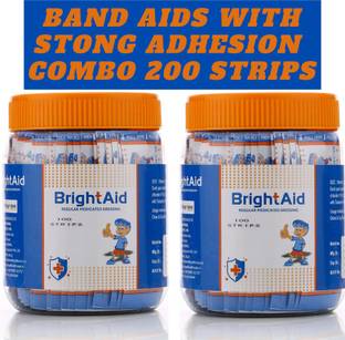 BRIGHT AID REGULAR Adhesive Band Aid