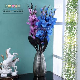 Flipkart Perfect Homes Natural Looking Artificial Gladiolus Floral Plant for Home And Office Decor Wild Artificial Plant