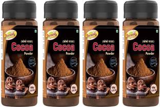 Dharmasut Cocoa Powder | 100% Pure, Natural And Unsweetened | 100g*4 | Cocoa Powder