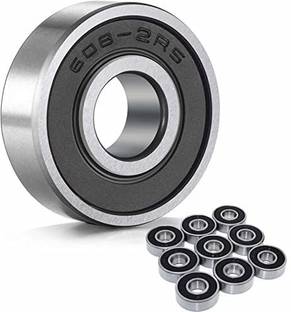IndiaLot 608 2RS(Pack of 10) 8x22x7mm Ball Bearings, 3D Printer ROBOTICS Bicycle Brake Disk