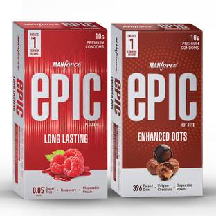 MANFORCE Epic Pleasure, Hot Dots Condom