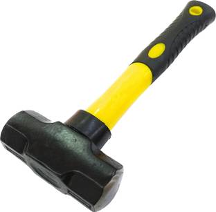 gizmo Sledge Hammer, 1.5 lb Heavy Duty Drilling Hammer, Carbon Steel Crack Hammer Sledge Hammer