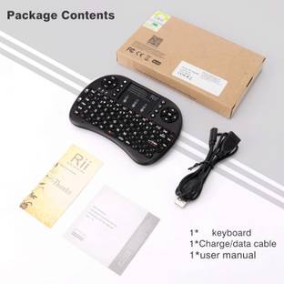 Wifton Wireless Keyboard 2.4ghz English Russian Air Mouse With Touchpad-X9 Bluetooth Handheld Multi-device Keyboard Compatible with Desktop, Laptop, Mac