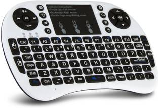 Wifton Backlit keyboard Mini Wireless Keyboard 2.4G with Touchpad-X10 Bluetooth Handheld Multi-device Keyboard Compatible with Desktop, Laptop, Mac Easy to Use,Plug and Play,Quick, Comfy Durable body