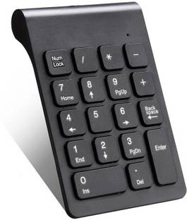 Wifton Wireless Mini Number Keypad 18 Keys Digital Numeric Keyboard-IX2 Wireless Handheld Multi-device Keyboard Compatible with Desktop, Laptop, Mac