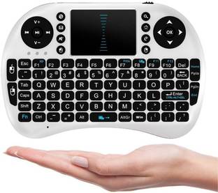 Wifton Mini Bluetooth Keyboard with Touchpad&QWERTY Keyboard, Backlit-X16 Bluetooth Handheld Multi-device Keyboard Compatible with Desktop, Laptop, Mac