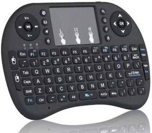 Wifton Wireless Bluetooth Touchpad KeyboardUSB Drive Port Rechargeable-X39 Bluetooth Handheld Multi-device Keyboard Compatible with Desktop, Laptop, Mac