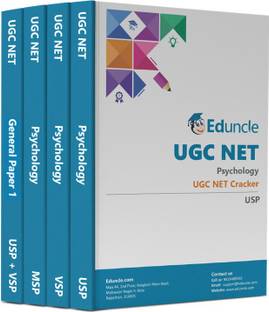 NTA UGC NET Psychology Cracker (Complete Test Series For Paper 1 & 2) By Eduncle 2022