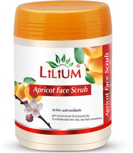 LILIUM Herbal Apricot Face Scrub, 900ML Scrub