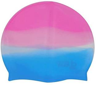 HHS SPORTS Silicone swimming cap multicolor (pack of 1) Swimming Cap