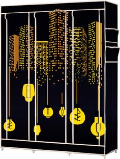 Flipkart Perfect Homes Studio Looks Like Boom Carbon Steel Collapsible Wardrobe