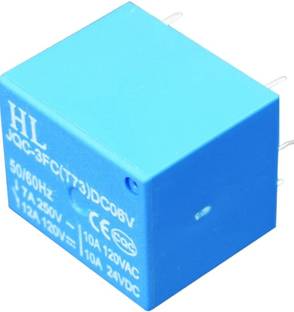 CKE Mini 6V DC Sugar cube Power Relay SRD-6V DC - SL- C 5 Pin (Pack of 5 pcs) Electronic Components Electronic Hobby Kit