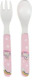 Miss & Chief by Flipkart Baby Spoon and Fork Set  - Melamine