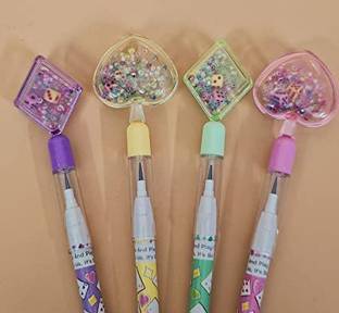 अमनवाणी Unicorn Pencil / dice on top / Pencil for Kids / Pencil for Girls पेंसिल