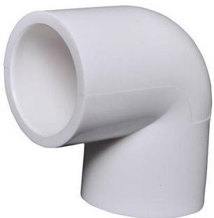 NEW WARE UPVC Elbow 1 Inch 90 Degree Pipe Fitting Coupling Bend (White ) 2-Way 90 Degree Elbow Pipe Joint