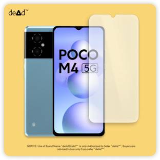 deAdShield Tempered Glass Guard for POCO M4 5G